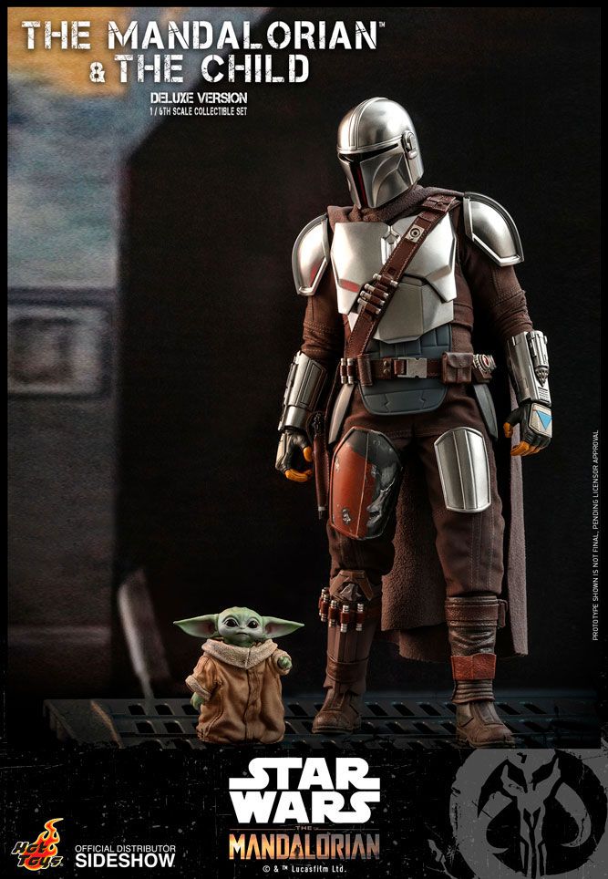 Star Wars The Mandalorian Action Figure 2-Pack 1/6 The Mandalorian & The Child Deluxe 30 cm - Image 4