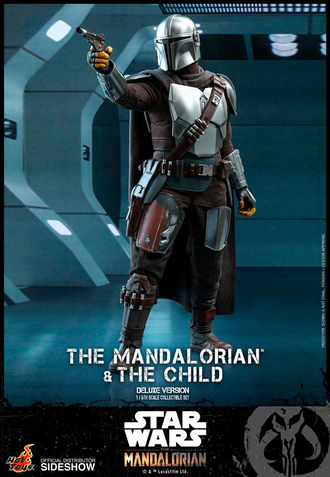 Star Wars The Mandalorian Action Figure 2-Pack 1/6 The Mandalorian & The Child Deluxe 30 cm - Image 7