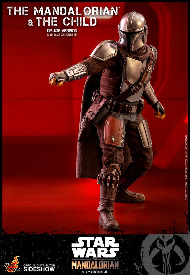 Star Wars The Mandalorian Action Figure 2-Pack 1/6 The Mandalorian & The Child Deluxe 30 cm - Image 8