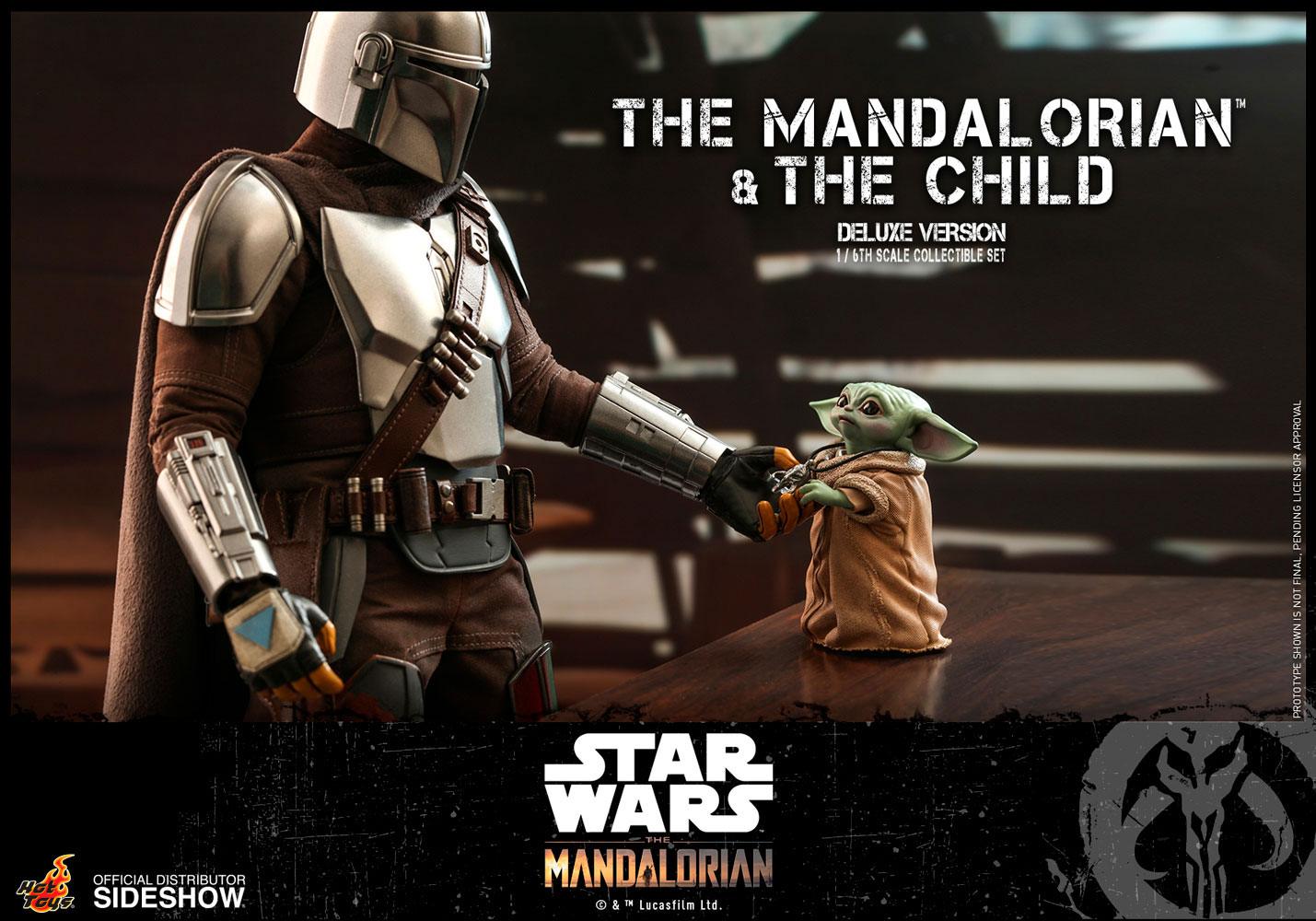 Star Wars The Mandalorian Action Figure 2-Pack 1/6 The Mandalorian & The Child Deluxe 30 cm - Image 11