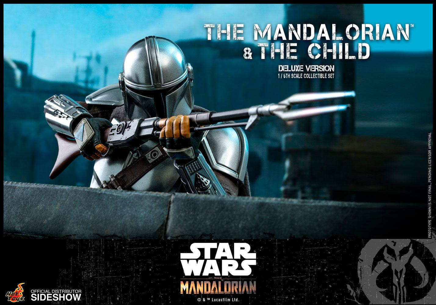 Star Wars The Mandalorian Action Figure 2-Pack 1/6 The Mandalorian & The Child Deluxe 30 cm - Image 18