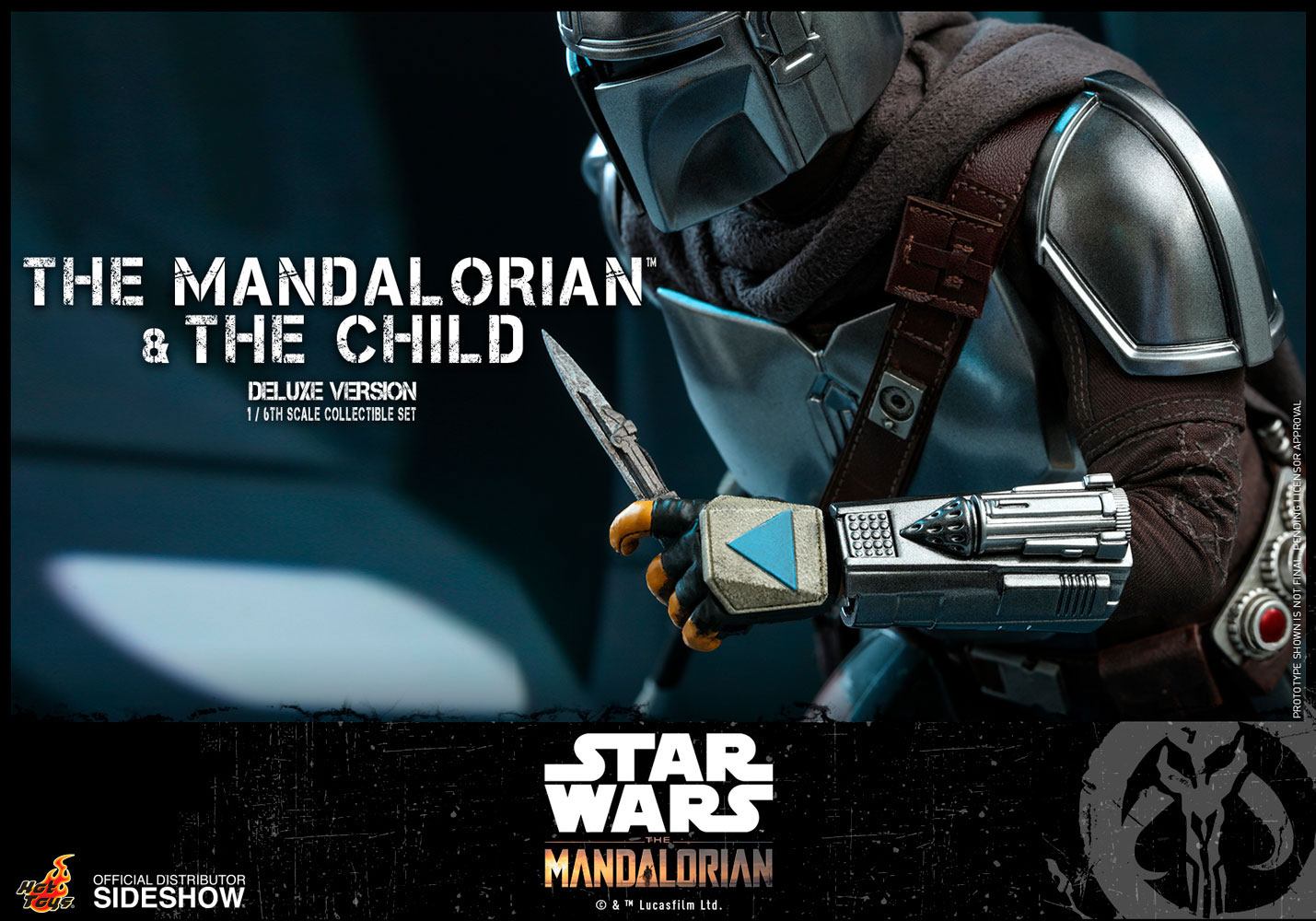 Star Wars The Mandalorian Action Figure 2-Pack 1/6 The Mandalorian & The Child Deluxe 30 cm - Image 21