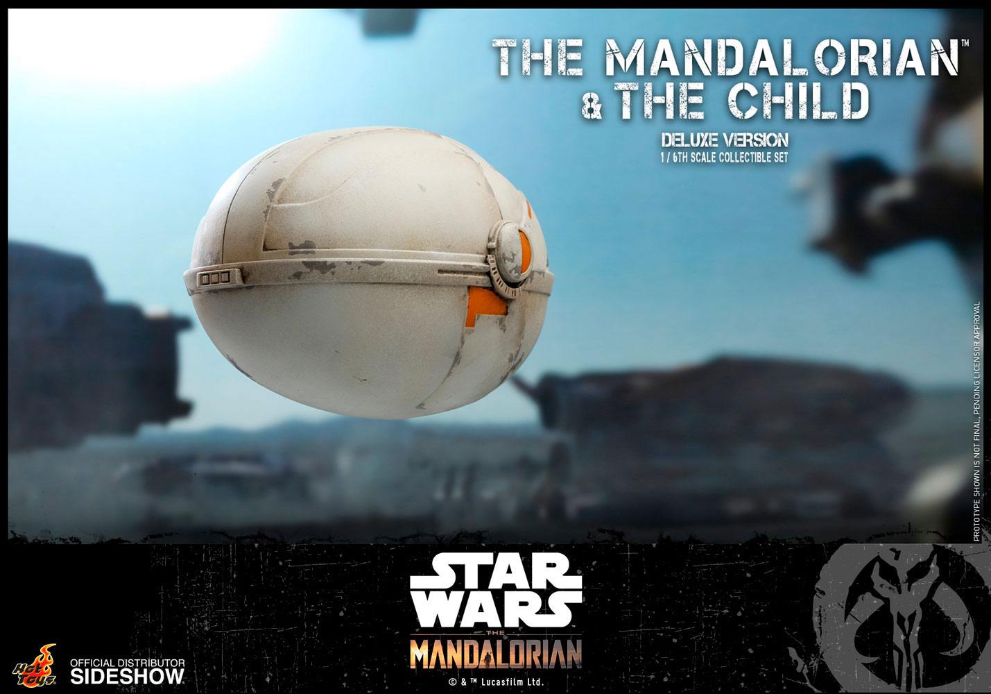 Star Wars The Mandalorian Action Figure 2-Pack 1/6 The Mandalorian & The Child Deluxe 30 cm - Image 23