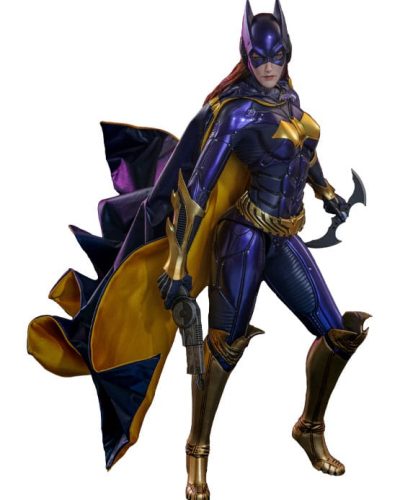Batman Arkham Knight Videogame Masterpiece Action Figure 1/6 Batgirl (Purple and Gold Version) Exclusive 30 cm