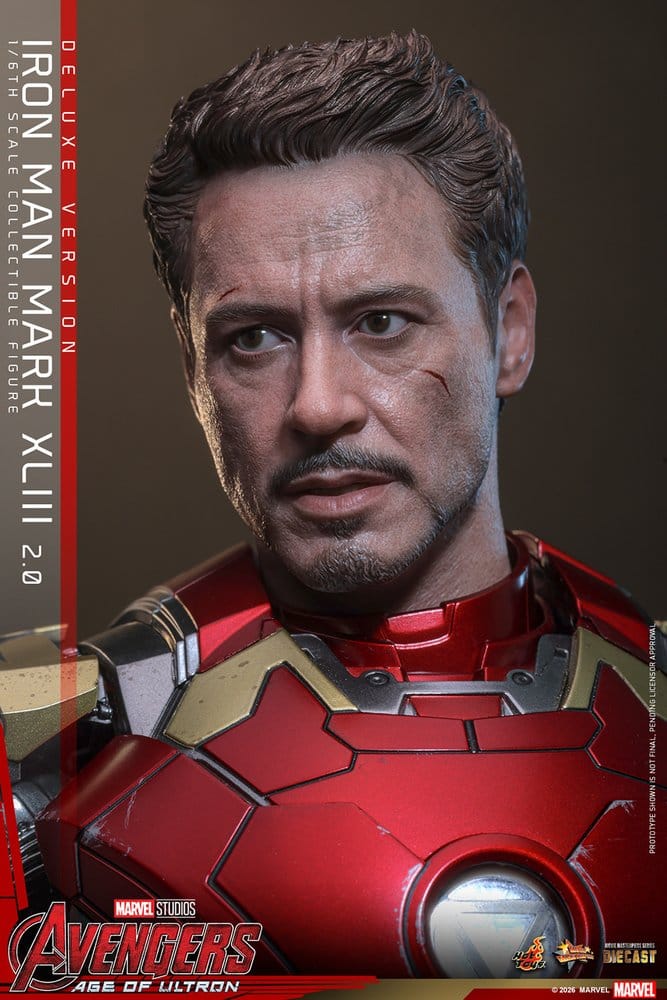 Avengers: Age of Ultron Movie Masterpiece Diecast Action Figure 1/6 Iron Man Mark XLIII (2.0) (Deluxe Version) 32 cm - Image 19