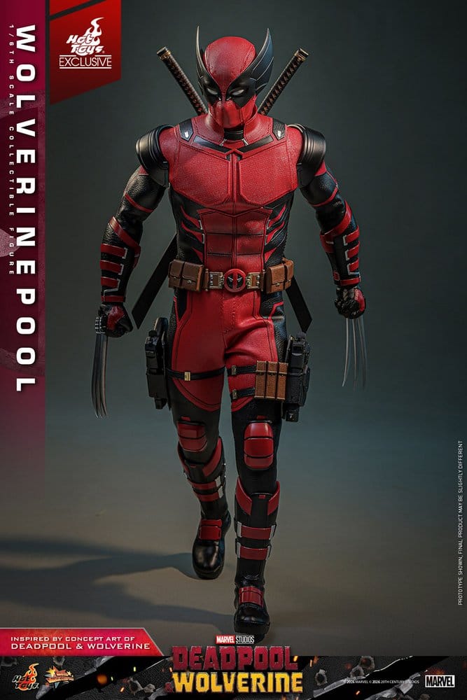 Deadpool & Wolverine Movie Masterpiece Action Figure 1/6 Wolverinepool Hot Toys Exclusive 31 cm - Image 15