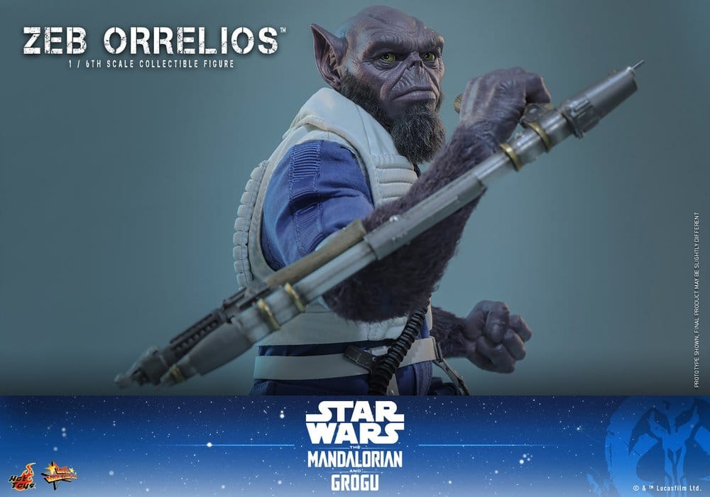 Star Wars Movie Masterpiece Action Figure 1/6 Zeb Orrelios 33 cm - Image 8