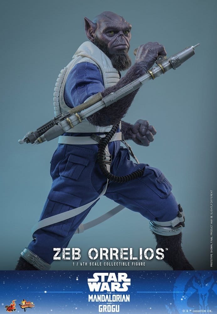 Star Wars Movie Masterpiece Action Figure 1/6 Zeb Orrelios 33 cm - Image 12