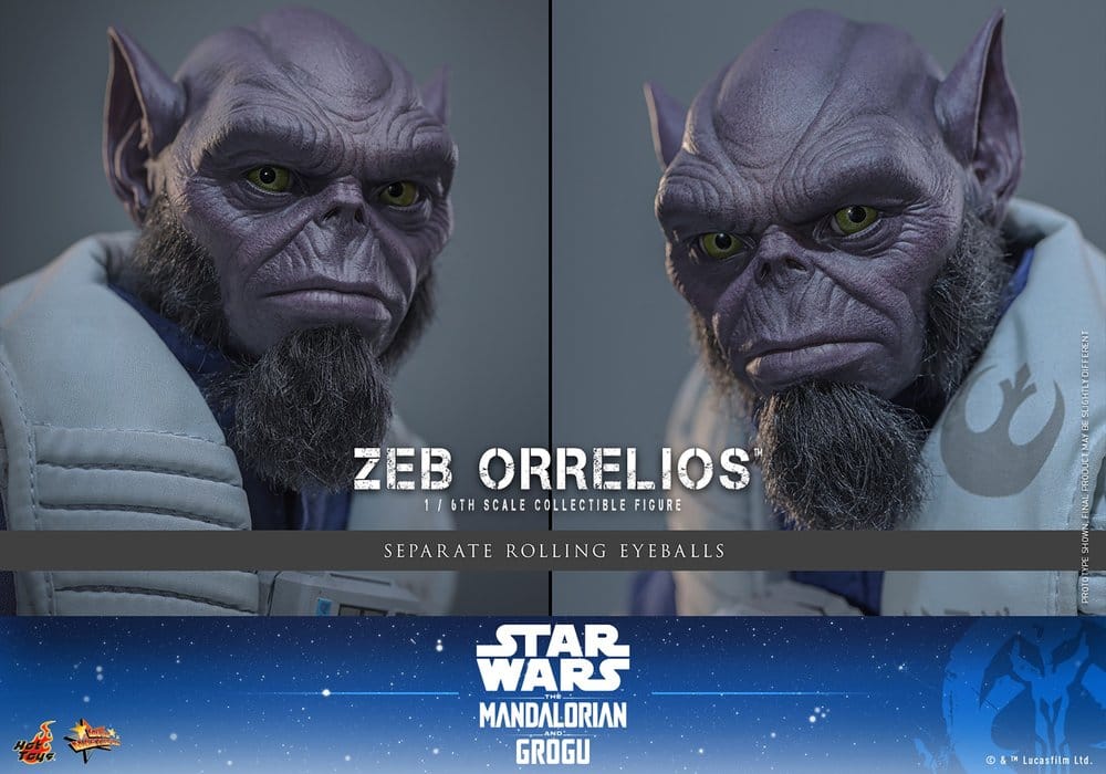 Star Wars Movie Masterpiece Action Figure 1/6 Zeb Orrelios 33 cm - Image 16