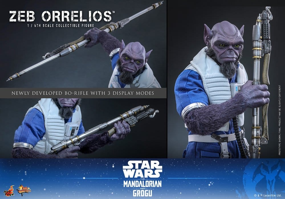 Star Wars Movie Masterpiece Action Figure 1/6 Zeb Orrelios 33 cm - Image 18