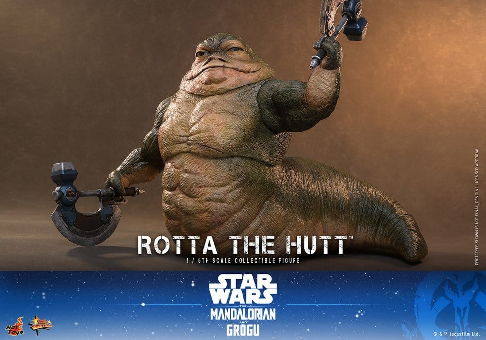 Star Wars Movie Masterpiece Action Figure 1/6 Rotta The Hutt 32 cm - Image 5