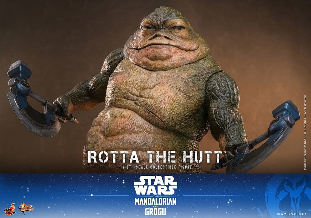 Star Wars Movie Masterpiece Action Figure 1/6 Rotta The Hutt 32 cm - Image 6