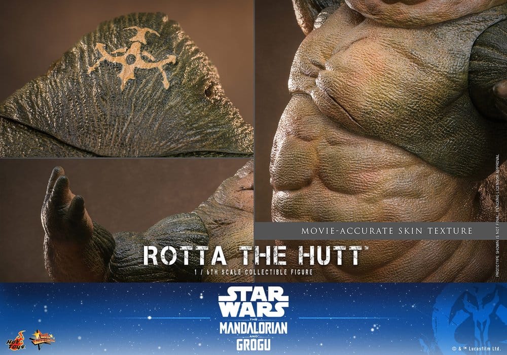 Star Wars Movie Masterpiece Action Figure 1/6 Rotta The Hutt 32 cm - Image 9