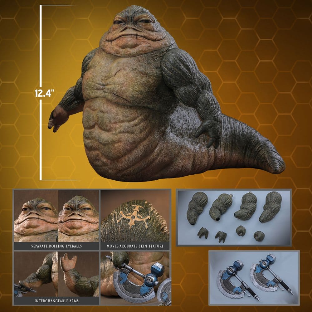 Star Wars Movie Masterpiece Action Figure 1/6 Rotta The Hutt 32 cm - Image 14