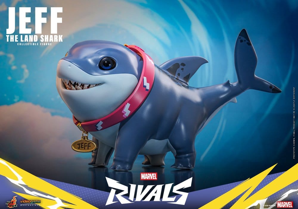 Marvel Rivals Videogame Masterpiece Series Action Figure Jeff the Land Shark 11 cm - Bild 5