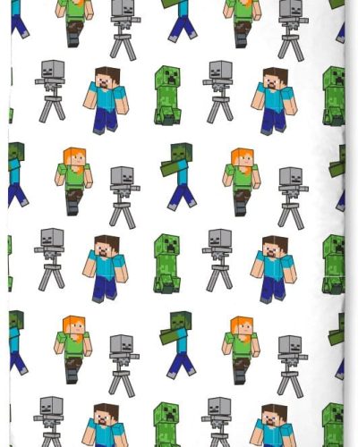 Minecraft Fitted Sheet 90 x 200 x 25 cm