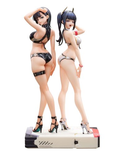 Original Character SSR PVC Statues 1/6 Konno Ao & Hakuyou Maruko 30 cm