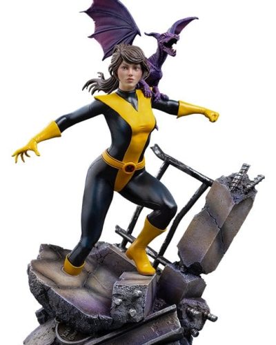 Marvel Kitty Pride & Lockheed X-Men Comics BDS Art Scale Statue 1/10 Kitty Pride & Lockheed 24 cm