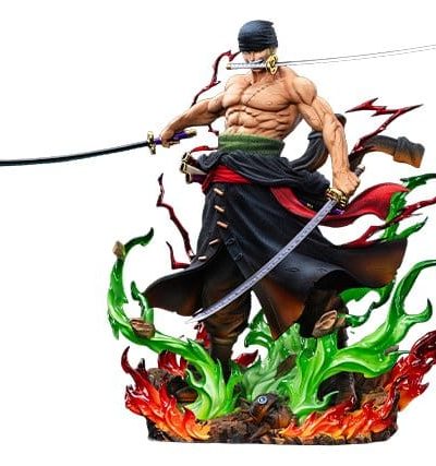 One Piece Legendary Straw Hat Crew Series Statue Roronoa Zoro (Premium Version) 34 cm