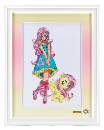 My Little Pony Chara Fine Graph Art Print Bishoujo Fluttershy 43 cm