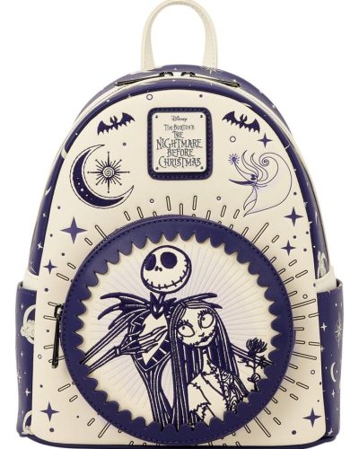 Nightmare before Christmas by Loungefly Mini Backpack Jack Skellington & Sally Night Sky