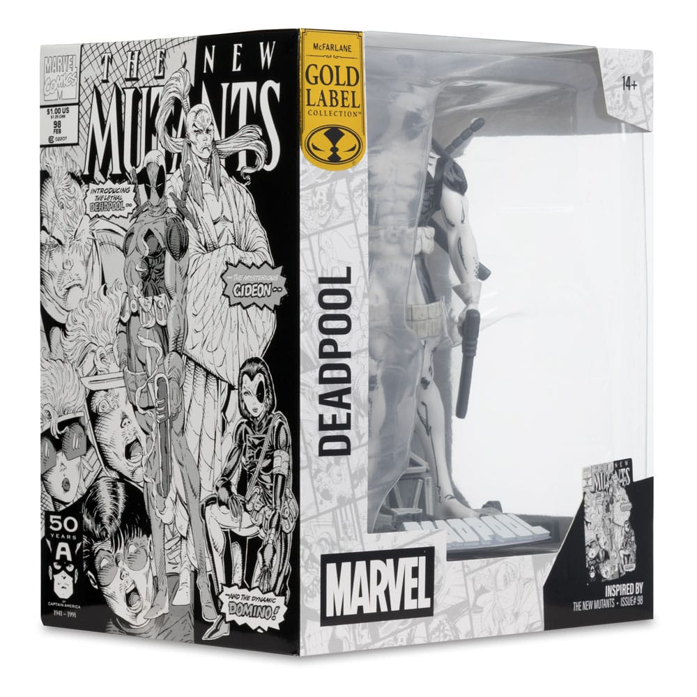 Marvel Collection PVC Statue 1/10 Deadpool (The New Mutants #98) (Line Art) (Gold Label) 17 cm - Bild 9