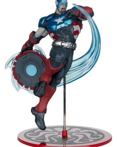 Marvel Rivals Collection 1/10 Action Figure Captain America 20 cm