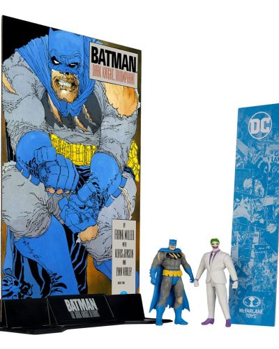 DC Direct Page Punchers Action Figure 2-Pack Batman & The Joker (Batman: The Dark Knight Returns) 8 cm
