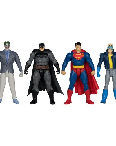 DC Direct Page Punchers Action Figure 4-Pack Batman & Son of Batman & Superman & Joker 7 cm