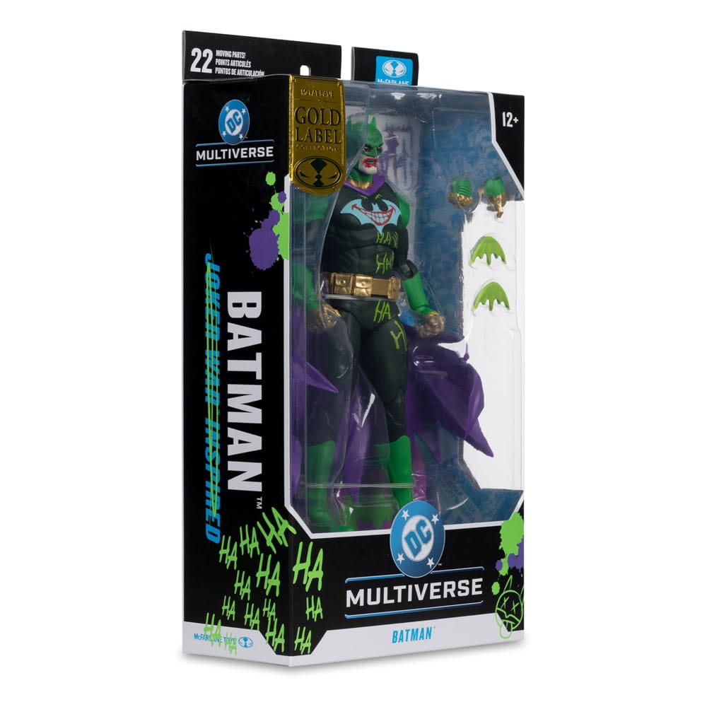 DC Multiverse Action Figure Batman (Joker War) (Jokerized) (Gold Label) 18 cm - Bild 8