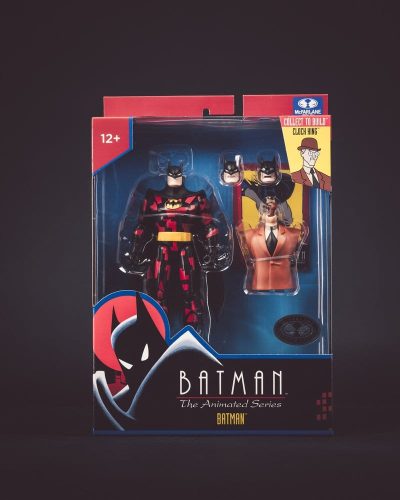 Batman: The Animated Series DC Direct Build-A Action Figures Wave 7 Batman (Alternate Expressions) (Platinum Edition) 15 cm