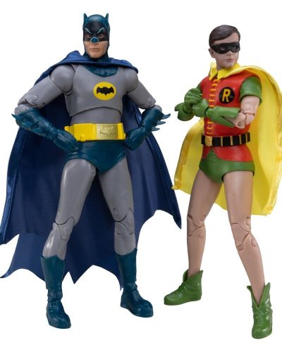 Batman Classic TV Series DC Multiverse McFarlane Collector Edition Action Figure 2-Pack Batman and Robin 18 cm