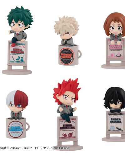 My Hero Academia Ochatomo Series Mini Figures A Little Break Tea Time 4cm Blind Box Display (6)