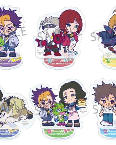 Digimon Buddycolle Acrylic Stands Beatbreak 6 cm Blind Box Display (6)
