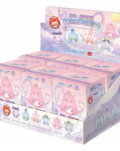 Honkai: Star Rail PVC Mini Figures Cosmic Amusement Park Wobble Doll Blind Box Display (6)