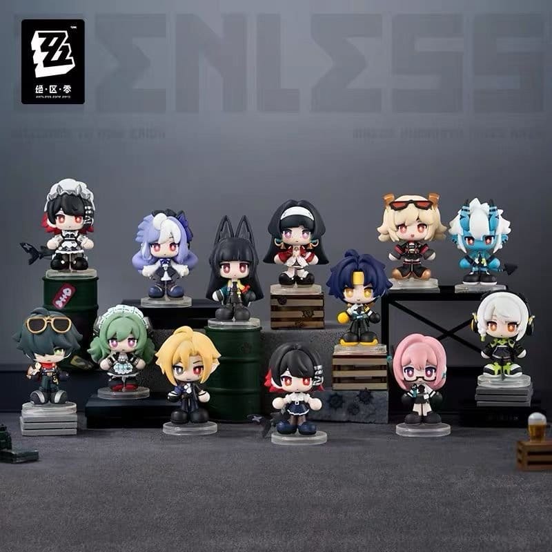 【廃盤・激レア】Tiny Titan Box vol.0【009】 Zenless Zone Zero PVC Mini Figures Tiny Agents 8-10cm Blind Box