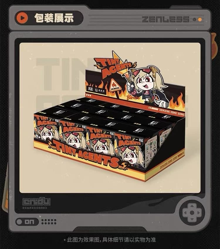 Zenless Zone Zero PVC Mini Figures Tiny Agents 8-10cm Blind Box