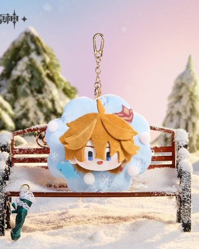 Genshin Impact - Leisurely Winter's Day Series Plushie Keychain - Tartaglia