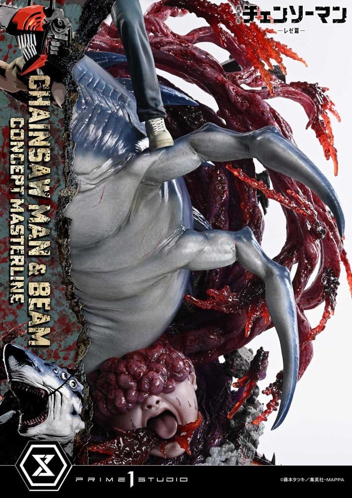 Chainsaw Man Concept Masterline Series Statue 1/6 Chainsaw Man & Beam Bonus Version 73 cm - Image 25
