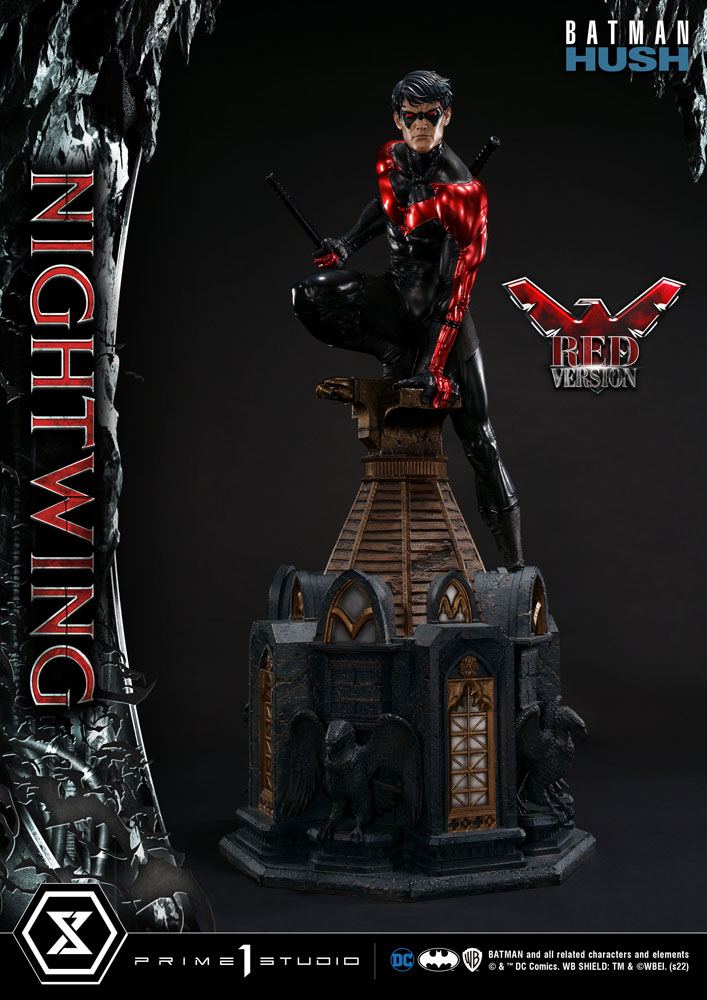Batman Hush Statue Nightwing Red Version 87 cm - Image 3