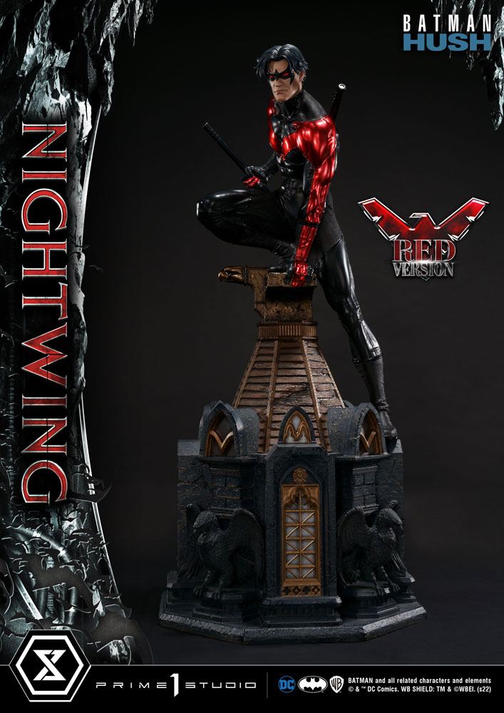 Batman Hush Statue Nightwing Red Version 87 cm - Image 4