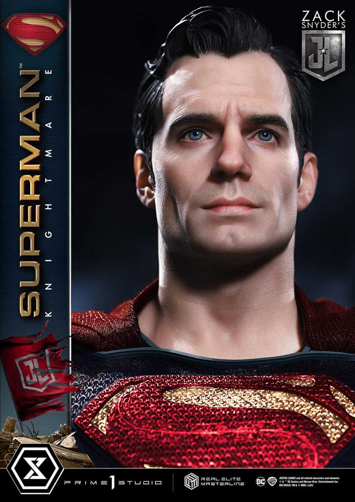 Zack Snyder's Justice League Real Elite Masterline Series Statue 1/3 Superman Knightmare Color Edition 95 cm - Image 3