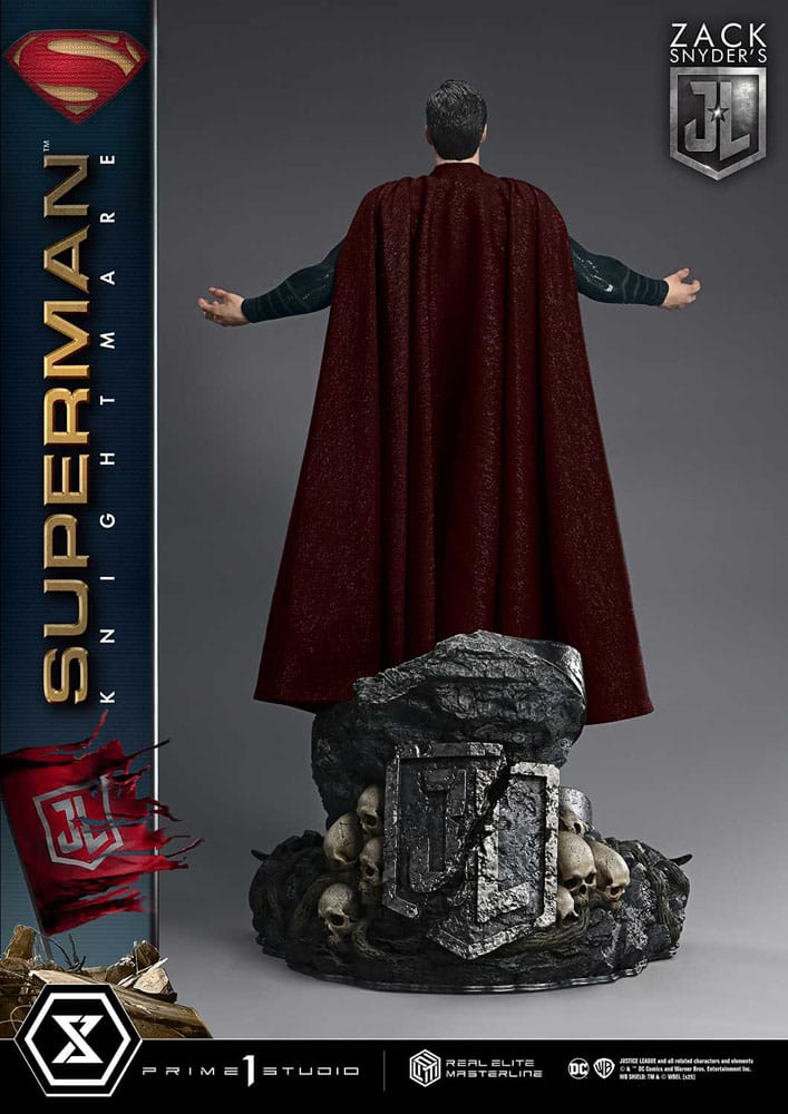 Zack Snyder's Justice League Real Elite Masterline Series Statue 1/3 Superman Knightmare Color Edition 95 cm - Image 10