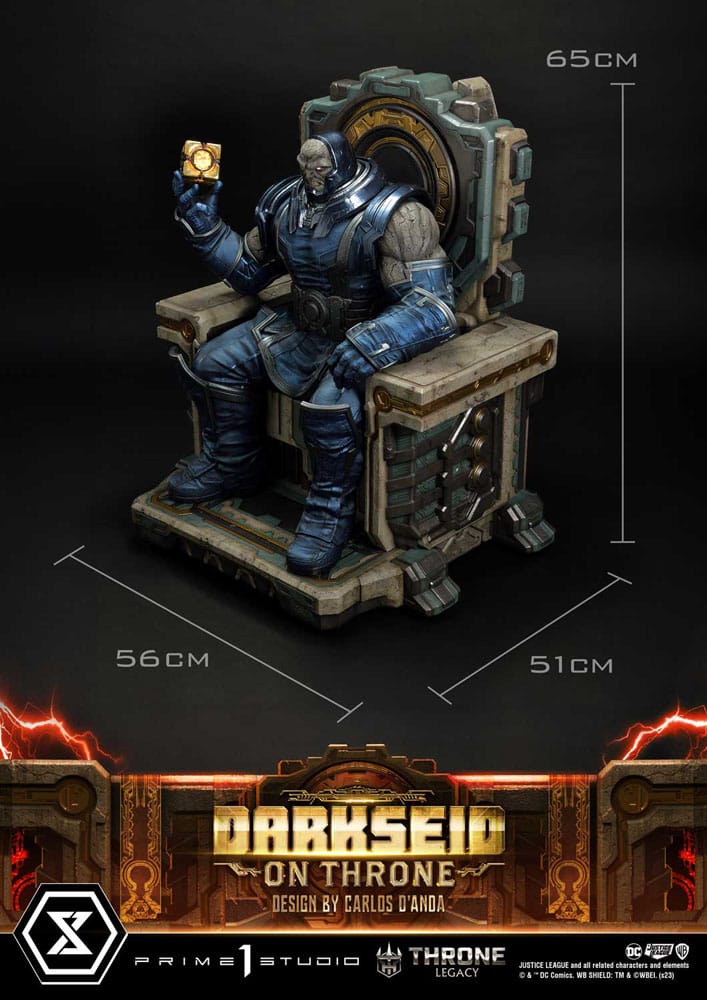 Throne Legacy Series Statue 1/4 Justice League (Comics) Darkseid on Throne Design by Carlos D'Anda Standard Version 65 cm - Image 4