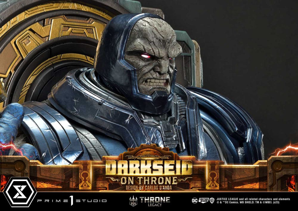 Throne Legacy Series Statue 1/4 Justice League (Comics) Darkseid on Throne Design by Carlos D'Anda Standard Version 65 cm - Image 13