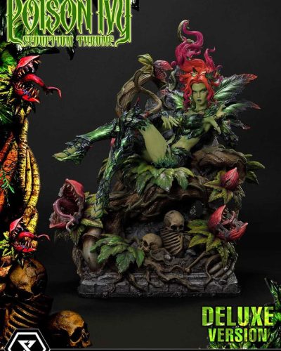 DC Comics Throne Legacy Collection Statue 1/4 Batman Poison Ivy Seduction Throne Deluxe Bonus Version 55 cm