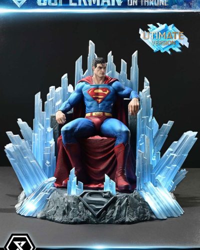 DC Comics Throne Legacy Collection Statue Statue 1/4 Superman Fortress of Solitude on Throne (Design by Gabriele Dell’Otto) Ultimate Bonus Version