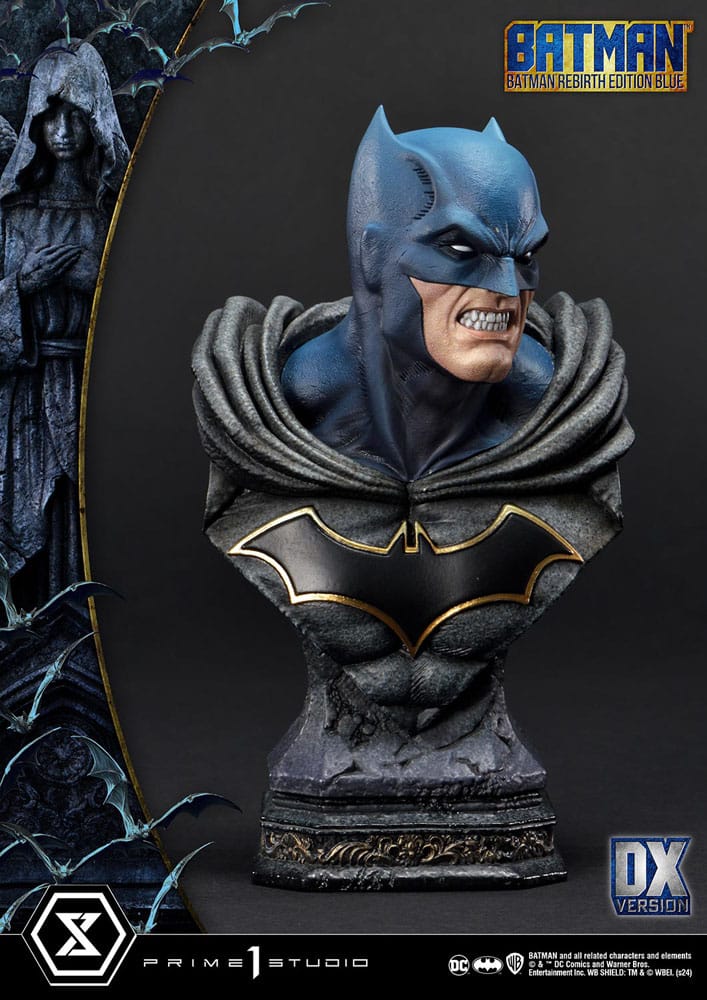 Batman Ultimate Premium Masterline Series Statue 1/4 Batman Rebirth Edition Blue Deluxe Bonus Version 71 cm - Bild 9