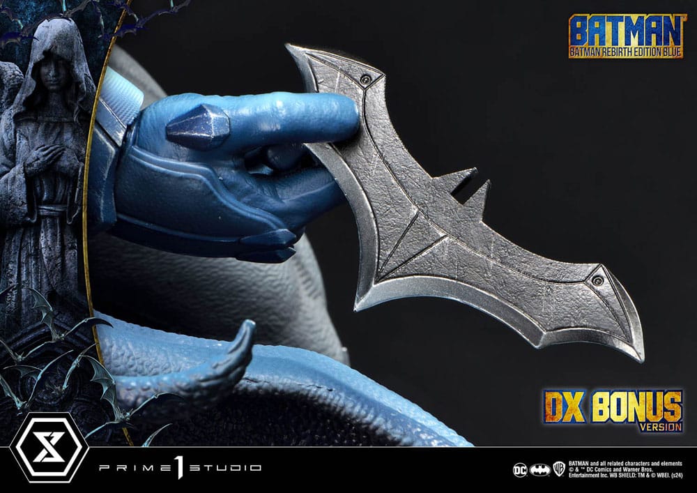 Batman Ultimate Premium Masterline Series Statue 1/4 Batman Rebirth Edition Blue Deluxe Bonus Version 71 cm - Bild 11