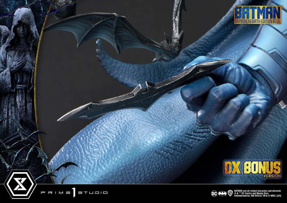 Batman Ultimate Premium Masterline Series Statue 1/4 Batman Rebirth Edition Blue Deluxe Bonus Version 71 cm - Bild 12